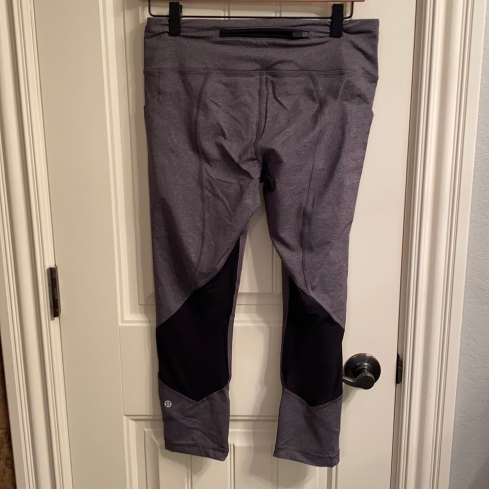Lululemon women’s size 8 mid rise pace rival crops
